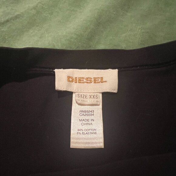 Black tube top bodysuit diesel vintage - Picture 3 of 3